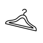 Hanger icon symbolizing fashion design services